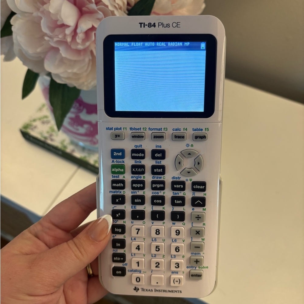 Texas Instruments White Graphing Device